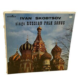 Ivan Skobtsov Sings Russian Folk Songs (Vinyl, 1960) Monitor MF 300 VG+ LP Album